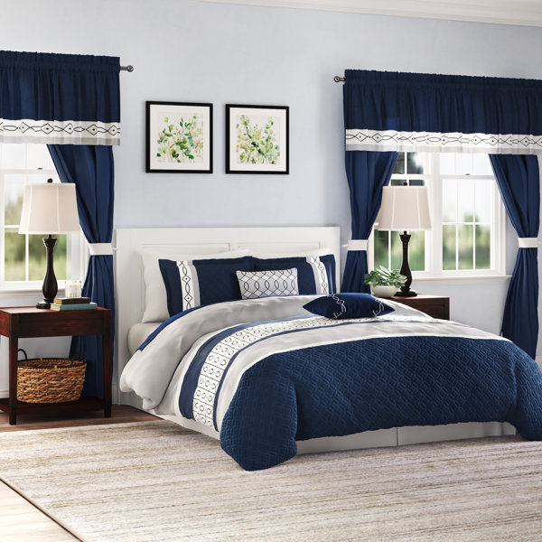 Fleur De Lis Living Bulverde Geometric 20 Piece Comforter Bedinabag